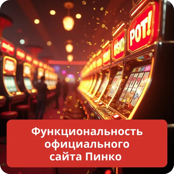 Функциональность официального сайта Пинко – интерфейс и возможности Функциональность официального сайта Пинко